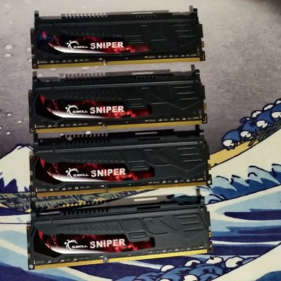 G.Skill Sniper 16GB (4x4GB) DDR3-1866