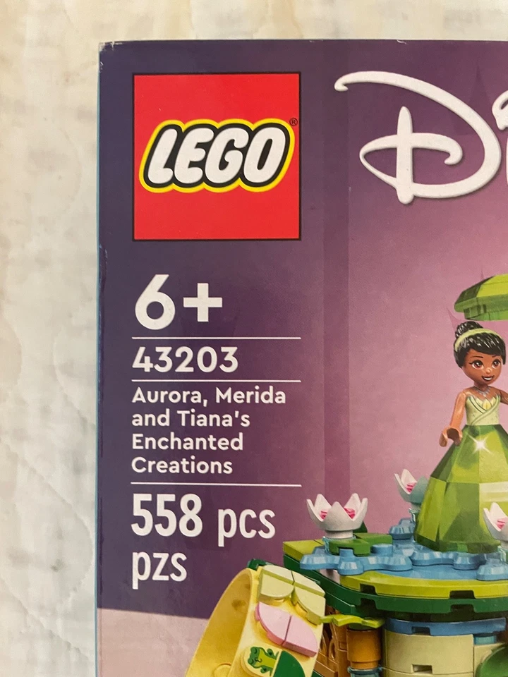LEGO Disney Princess 43203: Mérida, Aurora y Tiana's Enchanted Creations - NUEVO Foto 2 de 4