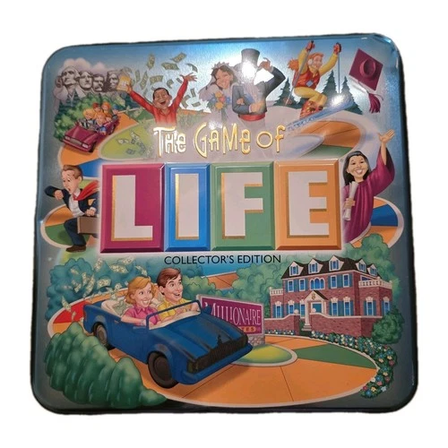 VINTAGE The Game of Life Collector's Edition Milton Bradley 2000 - FULL SET