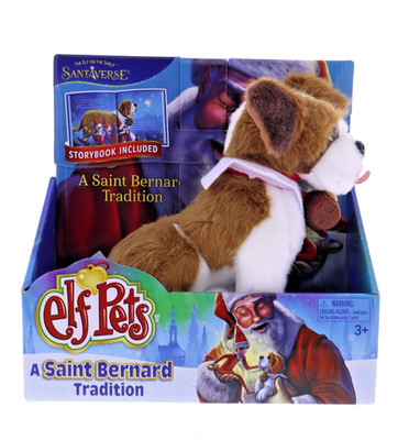 Elf Pets A Saint Bernard Tradition