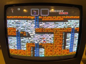 Vintage 1985 Nintendo NES-001 Video Game Console w/ Zapper + Max Controllers etc