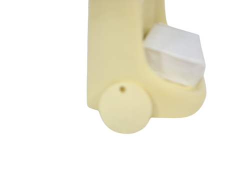Saffron Yellow Ceramic Soap Dish Tray Holder Drain Lip Vintage Classic Color 211 - Picture 5 of 24