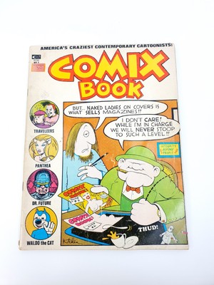 Comix Book #3 - Curtis Magazines / Marvel Rare Underground Comic - 1975