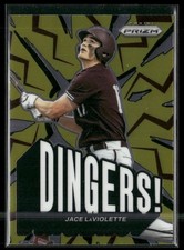 Jace LaViolette 2025 Panini Prizm Dingers! Texas A&M Aggies #13