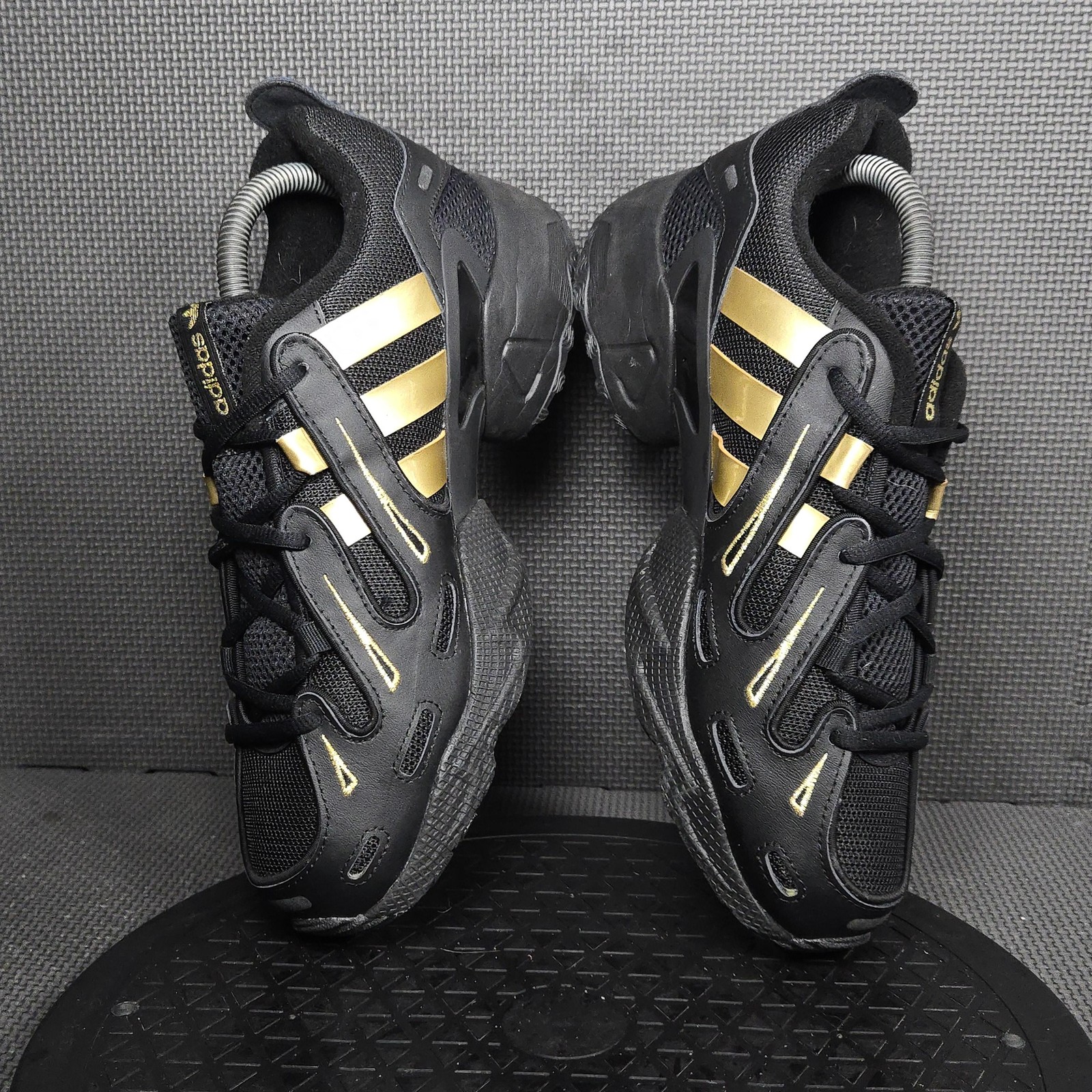 Adidas EQT Gazelle Shoes Mens Size 7.5 Black Gold… - image 10