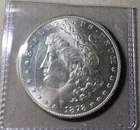 1878 S Morgan Silver Dollar BU 90% Silver