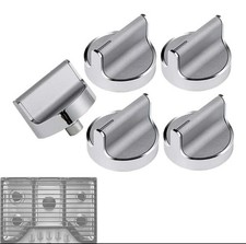 5Pack W10594481 Upgraded Gas Stove Knobs Replacement for Whirlpool Range/Oven