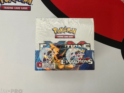 2016 Pokemon TCG: XY Evolutions Booster Box (Pack of 36) Factory Sealed (MINTY!)