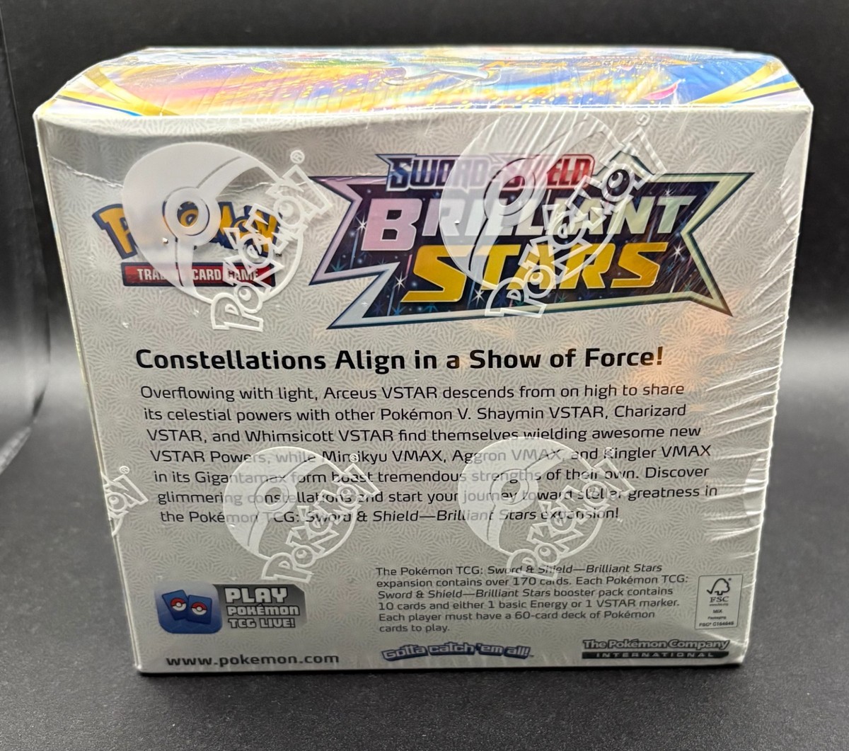 Pokmon Brilliant Stars Booster Box (36 Packs) - Factory Sealed | eBay
