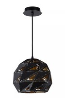 Pendelleuchte Esszimmer Schwarz Ø25 Cm E27 Stylisch Schirm HäNgelampe Wohnzimmer