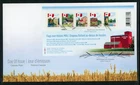 CANADA 2010 FIRST DAY COVER, FLAGS OVER HISTORIC MILLS !! L169