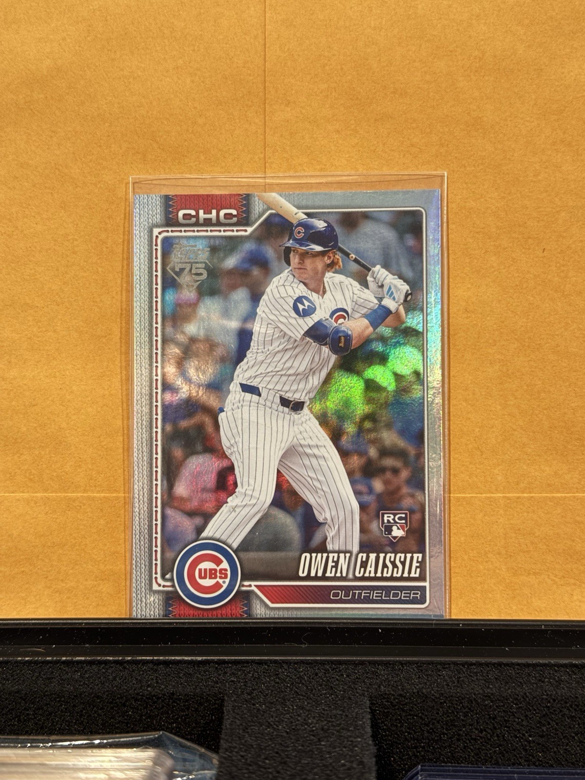 2026 Topps Series 1 - Owen Caissie #233 Rainbow Foil (RC)