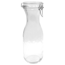 Tablecraft RGC34 1 L Resealable Glass Carafe