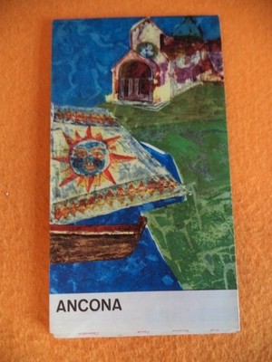 Karte CARTA D'ITALIA BLATT 16 ANCONA PROVINZ UND STADT BP 1963 (L85c)