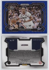 2024 Panini Prizm Draft Picks Blue Wave Variations /249 Stephon Castle Rookie RC