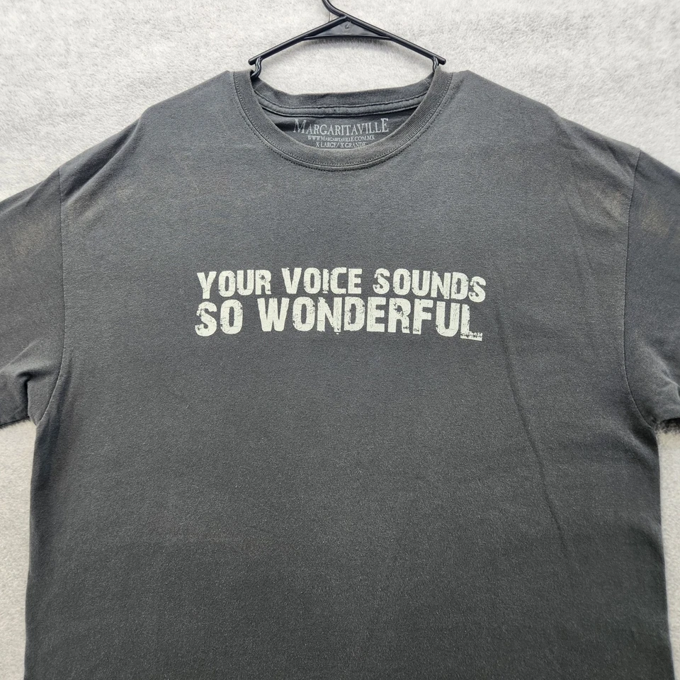 Margaritaville Caribbean Soul Tour Men’s Black White  T-shirt Size XL 100 % Cott - Image 2 of 4