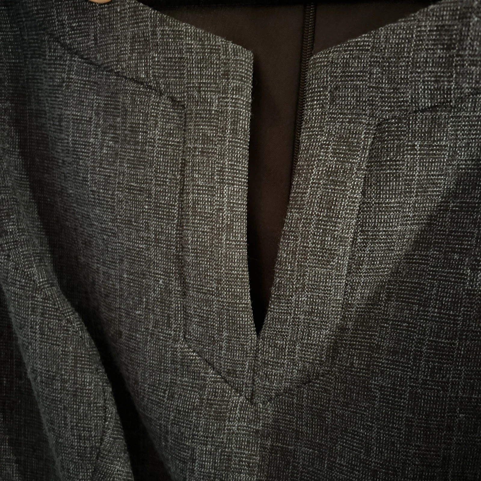 VETEMENTS Connected Apparel abito tubino blu senza maniche elasticizzato dec vita tg 10