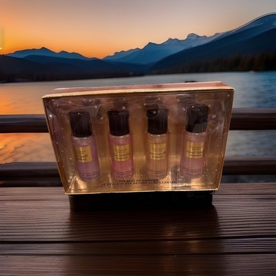 Victoria s Secret SHIMMER Best Of Mist Gift Set Of 4 Mini Mists 2.5oz New VS
