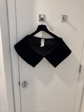 Armani Velvet Overlay Collar