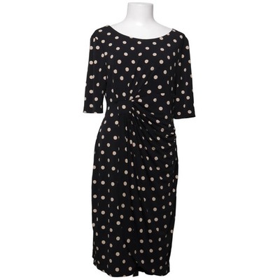 Connected Apparel, Kleid, Größe: 38, Schwarz/Beige, Elasthan/Polyester #sGU