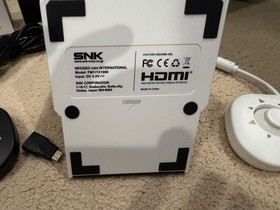 Neo Geo Mini International W/ (2) Controllers, boxes + bonus Aiwo 1000 7" system