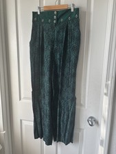 Vintage 90 s whimsigoth dress pants w/ hardwa...