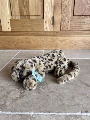 Selten Jellycat Little Charley Gepard Brandneu mit Etikett nicht mehr produziert weiches Plüsch-Beanie-Spielzeug Charlie 
