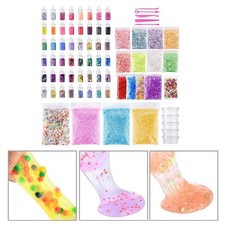 Slime Making Kit Granules, Foam Balls, Fishbowl Beads, for Girls Filling Toys