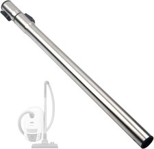 Telescoping Stainless Steel Vacuum Extension Wand Compatible with Miele C1 C2