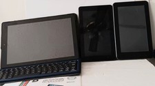 USED/UNTESTED/FOR PARTS ONLY - LOT OF 3 THREE TABLETS MIXED LOT