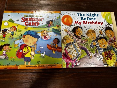 Lot Of 2 Children Books By Natasha Wing