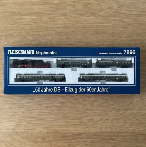 Fleischmann 7896 limitierte Sonderserie „50 Jahre DB Eilzug der 60er Jahre“ Neu | Zustand: Neu