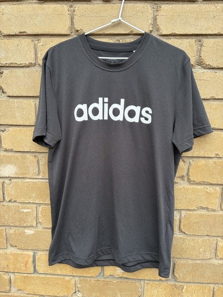 Women's ADIDAS Black Climalite Top T-Shirt Activewear Gym Running Size M RRP $85