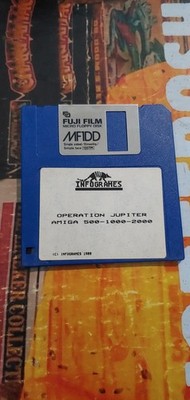 Operation Jupiter (Infogra 1989) Commodore Amiga (Disk) 500 works 16-bit classic