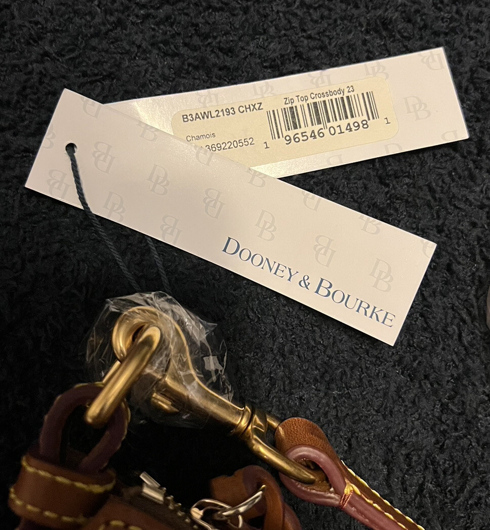 an  Dooney & Bourne All Weather Leather 3.0 Zip Top Crossbody