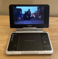 Panasonic】ポータブルDVD/CDプレーヤー DVD-LS80-K 概要 液晶