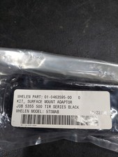 Whelen 500 TIR6 surface mount adapter BLACK NEW 5TSMAB