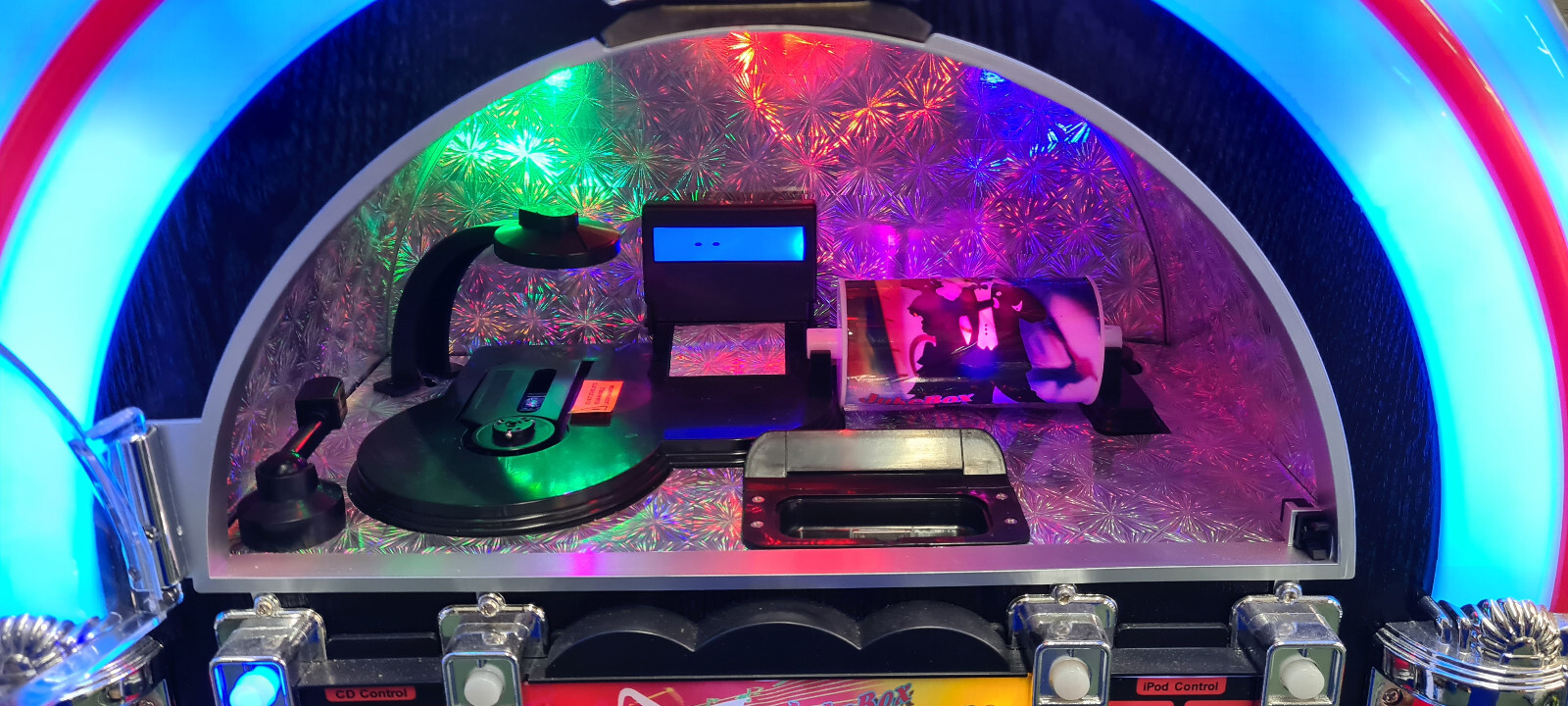 Free Standing Vintage Style Jukebox CD Player USB Radio With Lights free-standing-vintage-style-jukebox-cd-player-usb-radio-with-lights