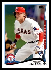 Jim Adduci 2014 Topps #52 Texas Rangers BUY2GET1FREE