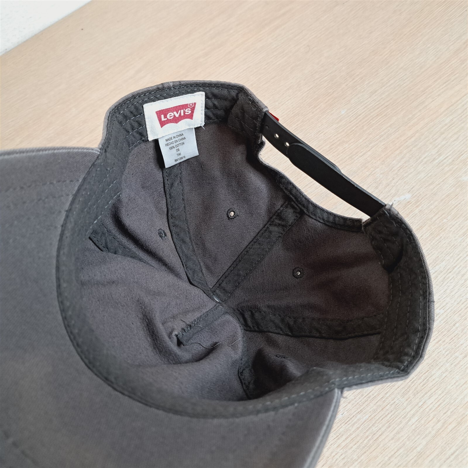 LEVI'S ADJUSTABLE SNAPBACK BASEBALL HAT/CAP, GRAY… - image 16