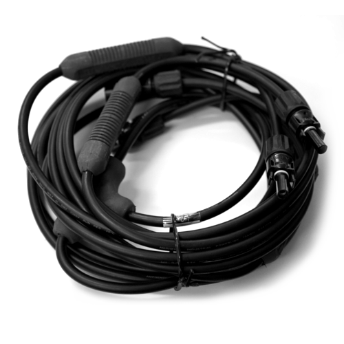 Amphenol PV Wire X Adapter with 3A In-Line Fuse H4 (MC4 Compatible ...