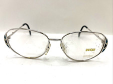 Carl Zeiss Eyeglasses 6902 5100 Germany Designer Demo Lens Silver 56-16-135