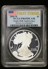 Photo of a 2006-W American Silver Eagle Proof from an eBay listing that sold on Jan 14, 2026