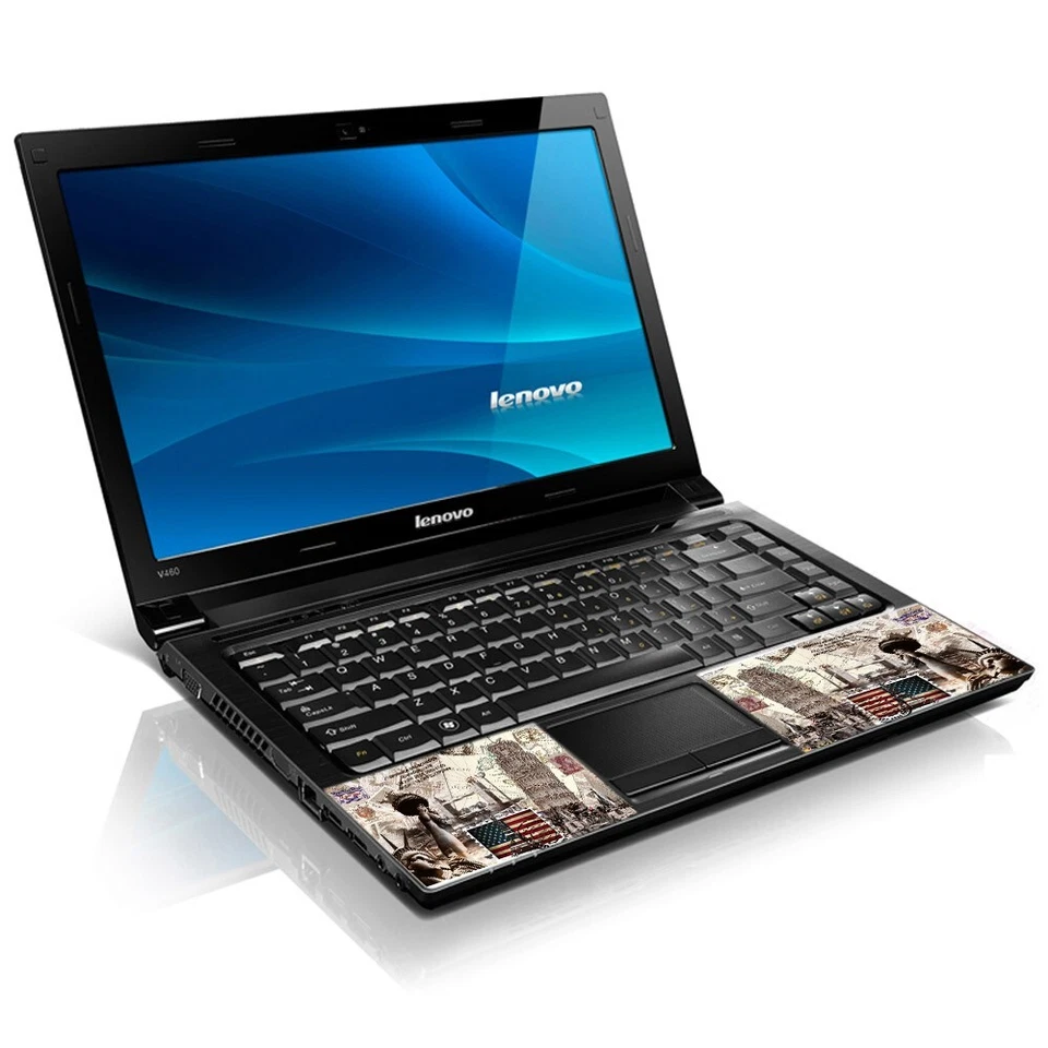 Laptop Skin Sticker Decal Cover for Notebook Apple Asus USA Flag Stamp 13-16 in - Image 2 of 4