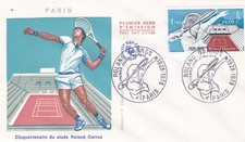FRANCE 1978 FDC ROLAND GARROS YT 2012