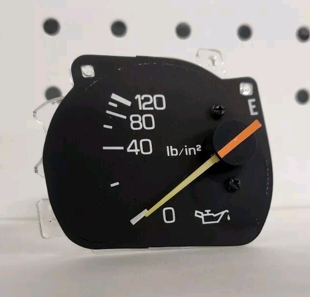Toyota Supra MK3 Dash Oil Pressure Gauge OEM