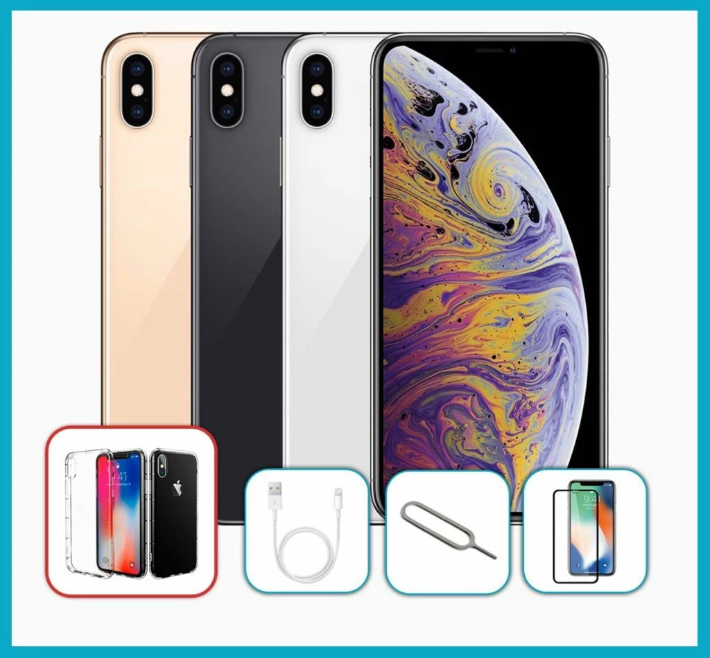 Apple iPhone XS Unlocked SIM Free Smartphone - 64GB 256GB 512GB