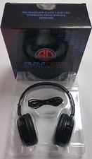 SD Wireless Listening, language or learning center headphone with transmitter.