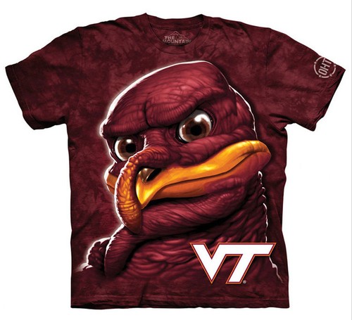 Virginia Tech Hokies T-Shirt by The Mountain ---Brand New----