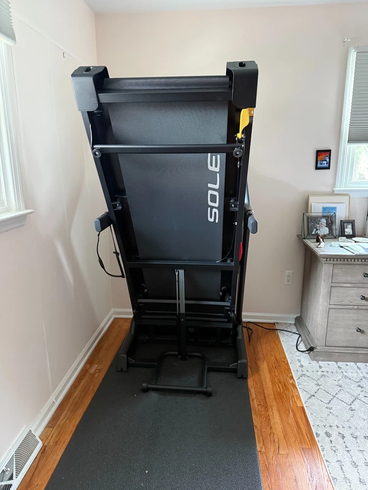 SOLE Fitness F63 Folding Treadmill with Equipment Mat - Image 3 of 4